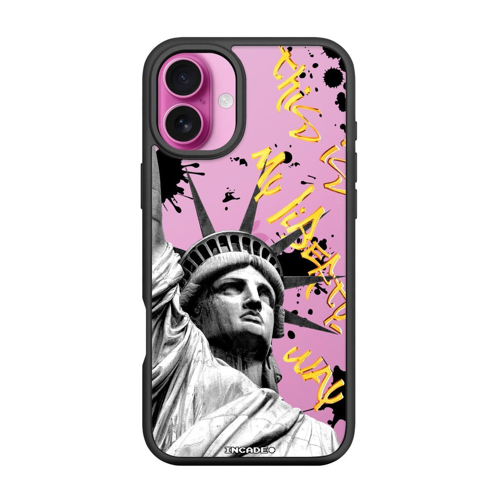 Чохол для iPhone 16 Plus STATUE GREY - INCADE