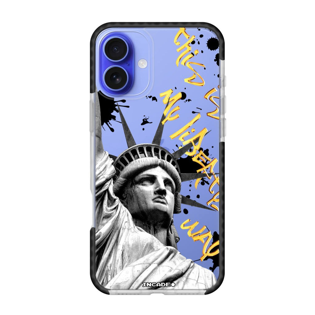 Чохол для iPhone 16 Plus STATUE GREY - INCADE