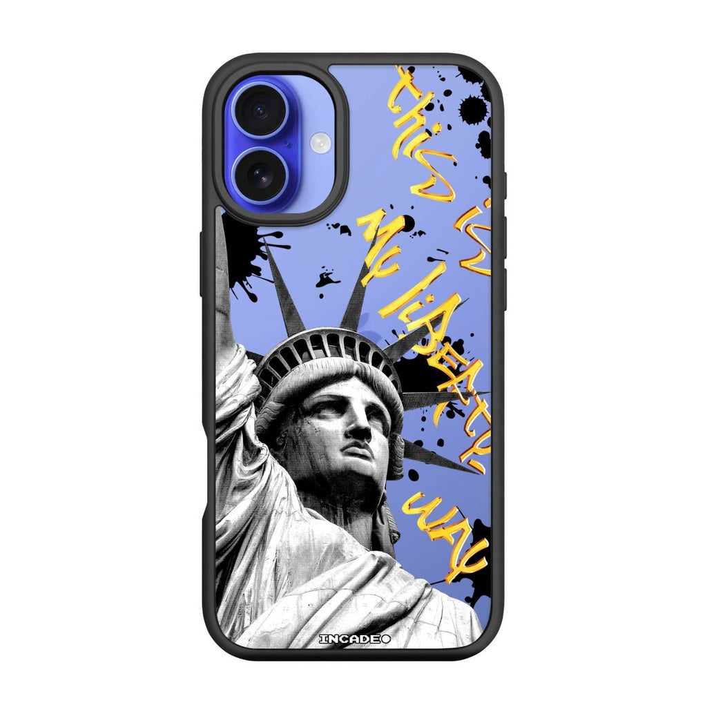 Чохол для iPhone 16 Plus STATUE GREY - INCADE