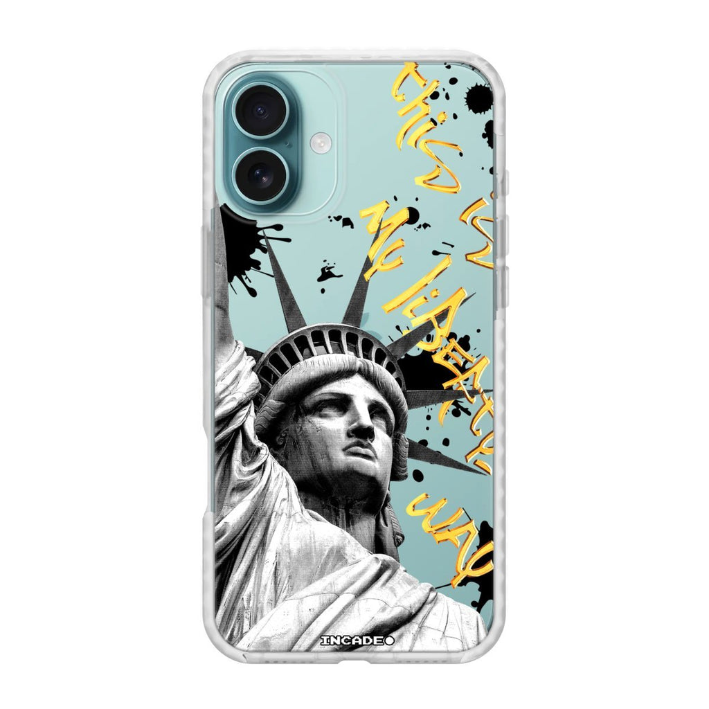 Чохол для iPhone 16 Plus STATUE GREY - INCADE