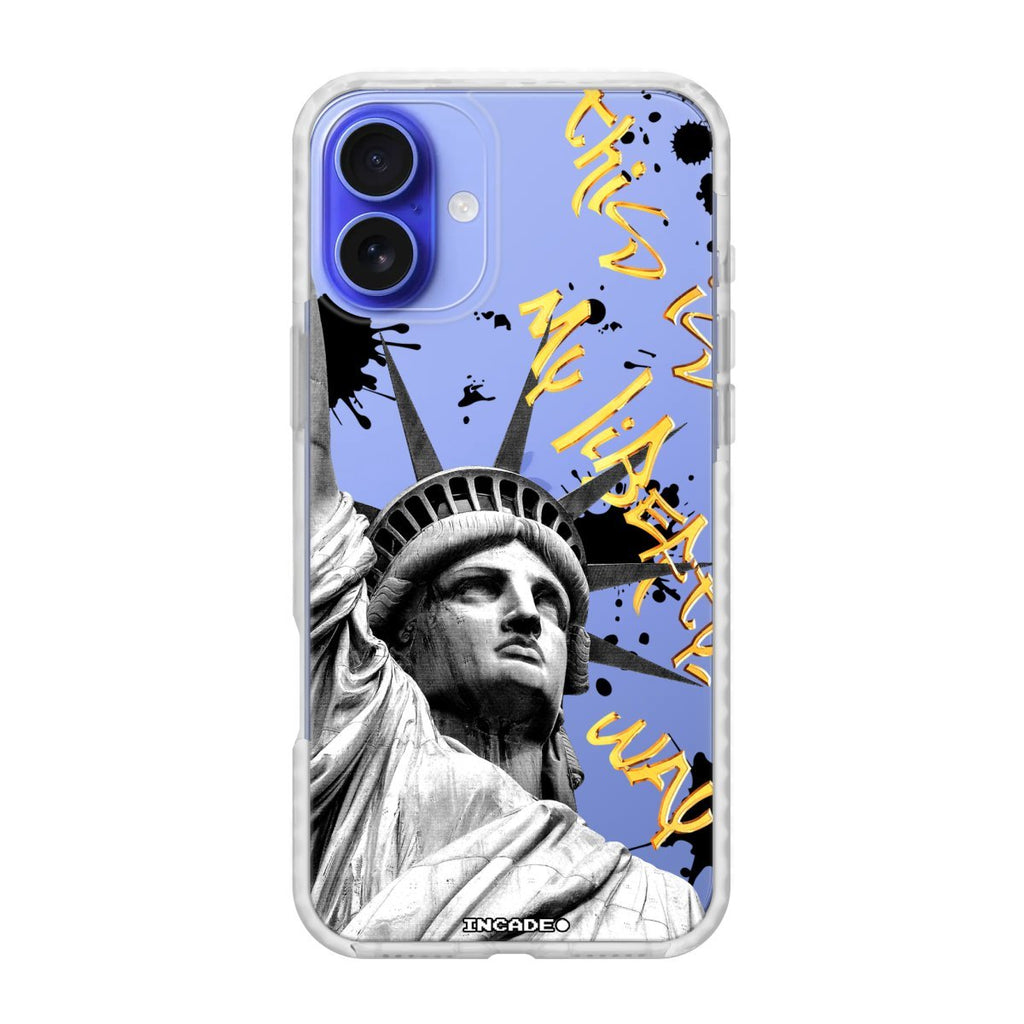 Чохол для iPhone 16 Plus STATUE GREY - INCADE