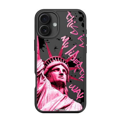 Чохол для iPhone 16 Plus з принтом STATUE ROSE
