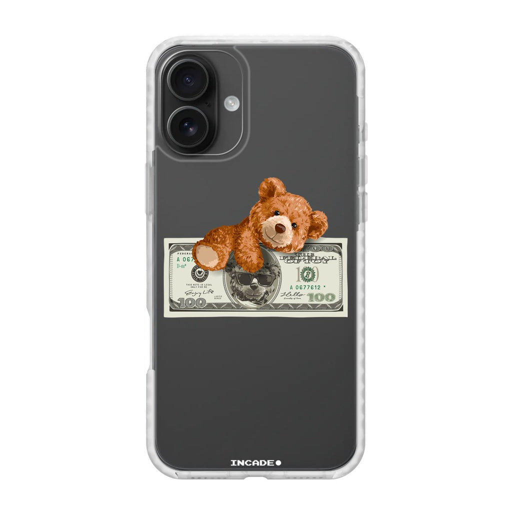 Чохол для iPhone 16 Plus teddy dollar - INCADE