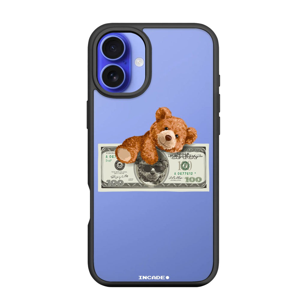 Чохол для iPhone 16 Plus teddy dollar - INCADE
