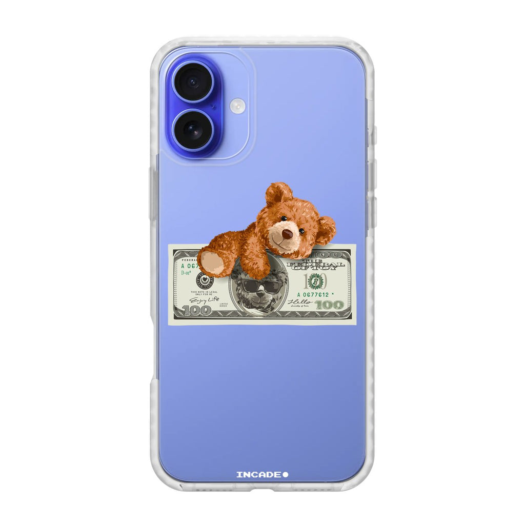 Чохол для iPhone 16 Plus teddy dollar - INCADE
