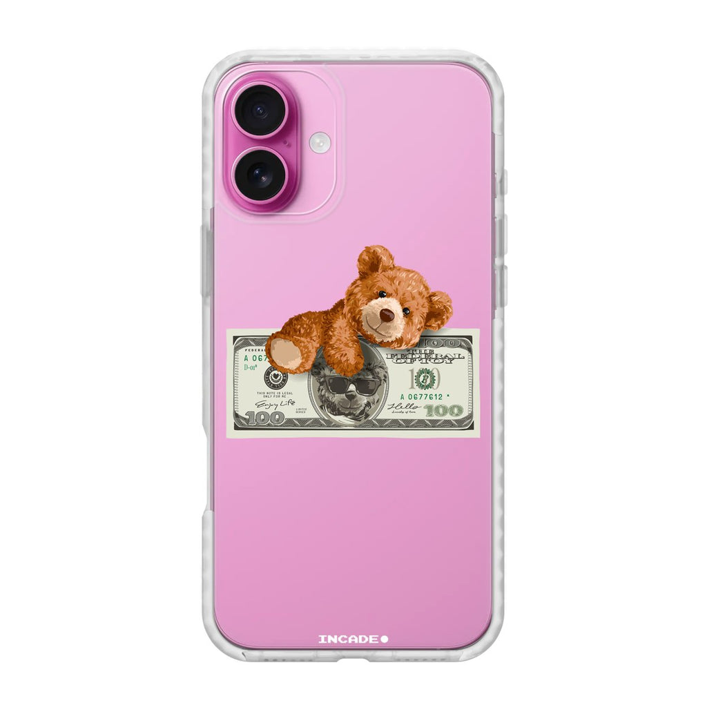 Чохол для iPhone 16 Plus teddy dollar - INCADE