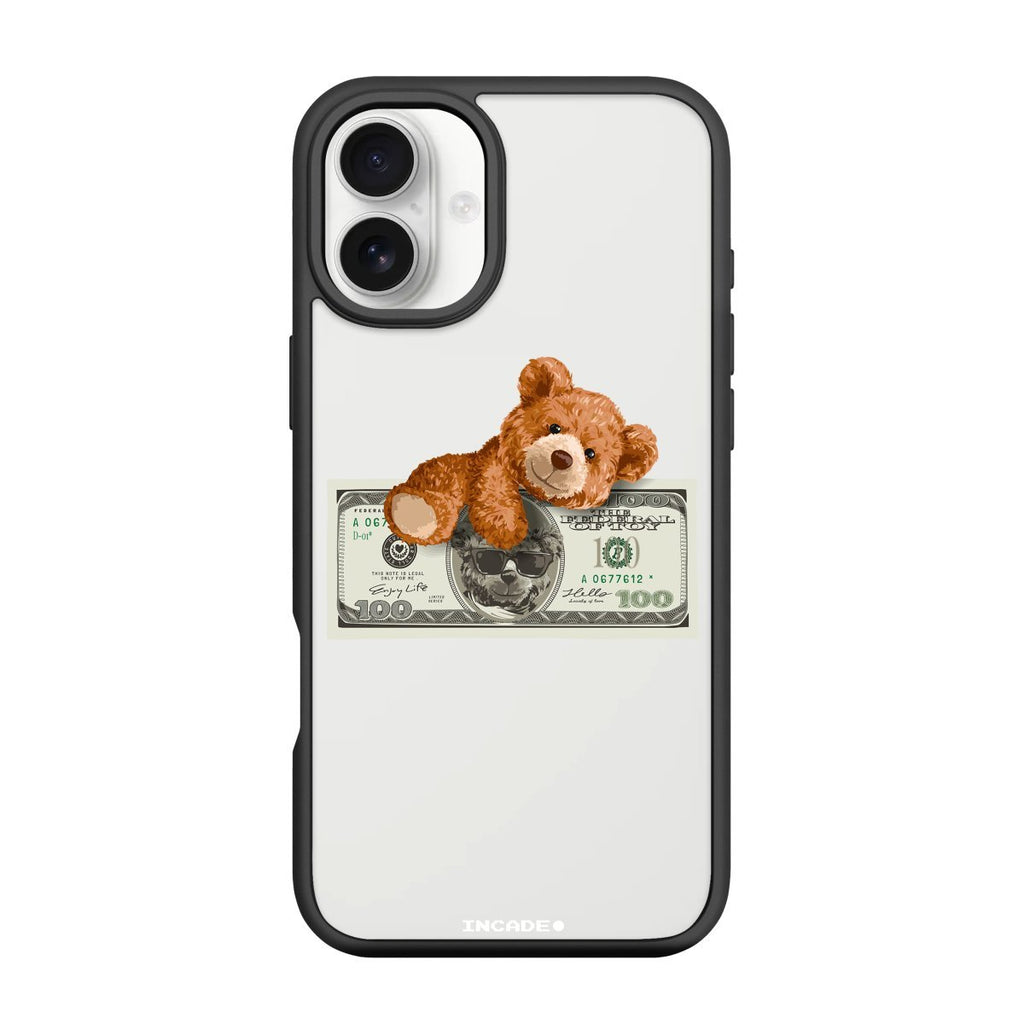 Чохол для iPhone 16 Plus teddy dollar - INCADE