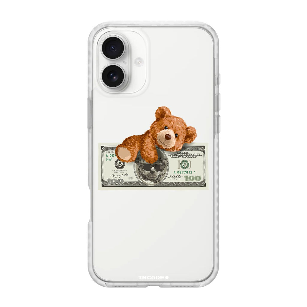 Чохол для iPhone 16 Plus teddy dollar - INCADE