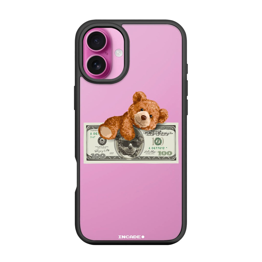 Чохол для iPhone 16 Plus teddy dollar - INCADE
