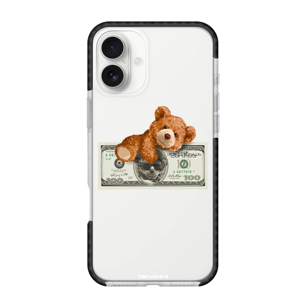Чохол для iPhone 16 Plus teddy dollar - INCADE