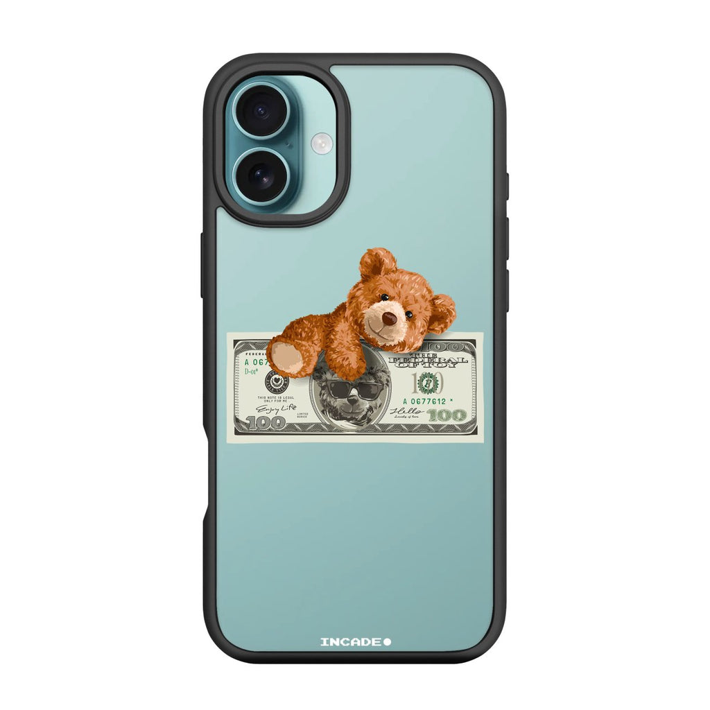 Чохол для iPhone 16 Plus teddy dollar - INCADE