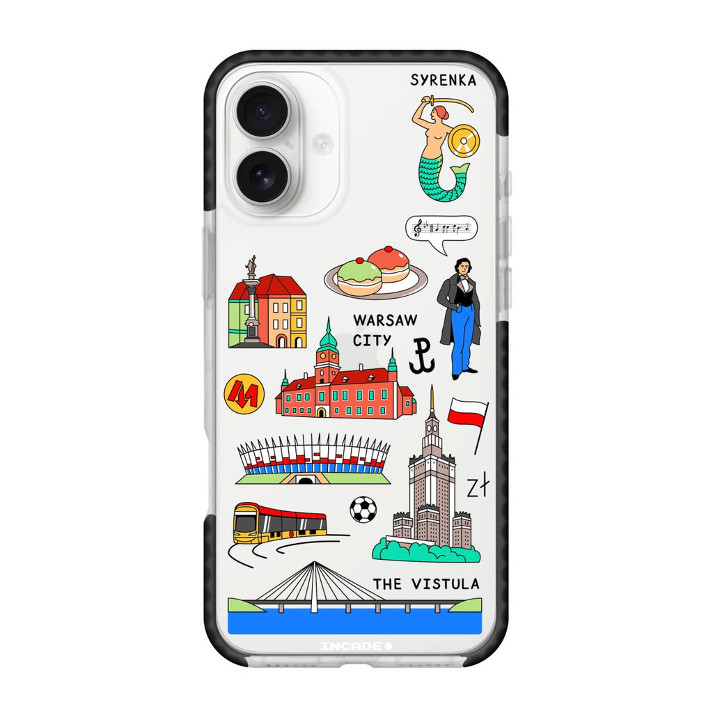 Чохол для iPhone 16 Plus WARSAW - INCADE
