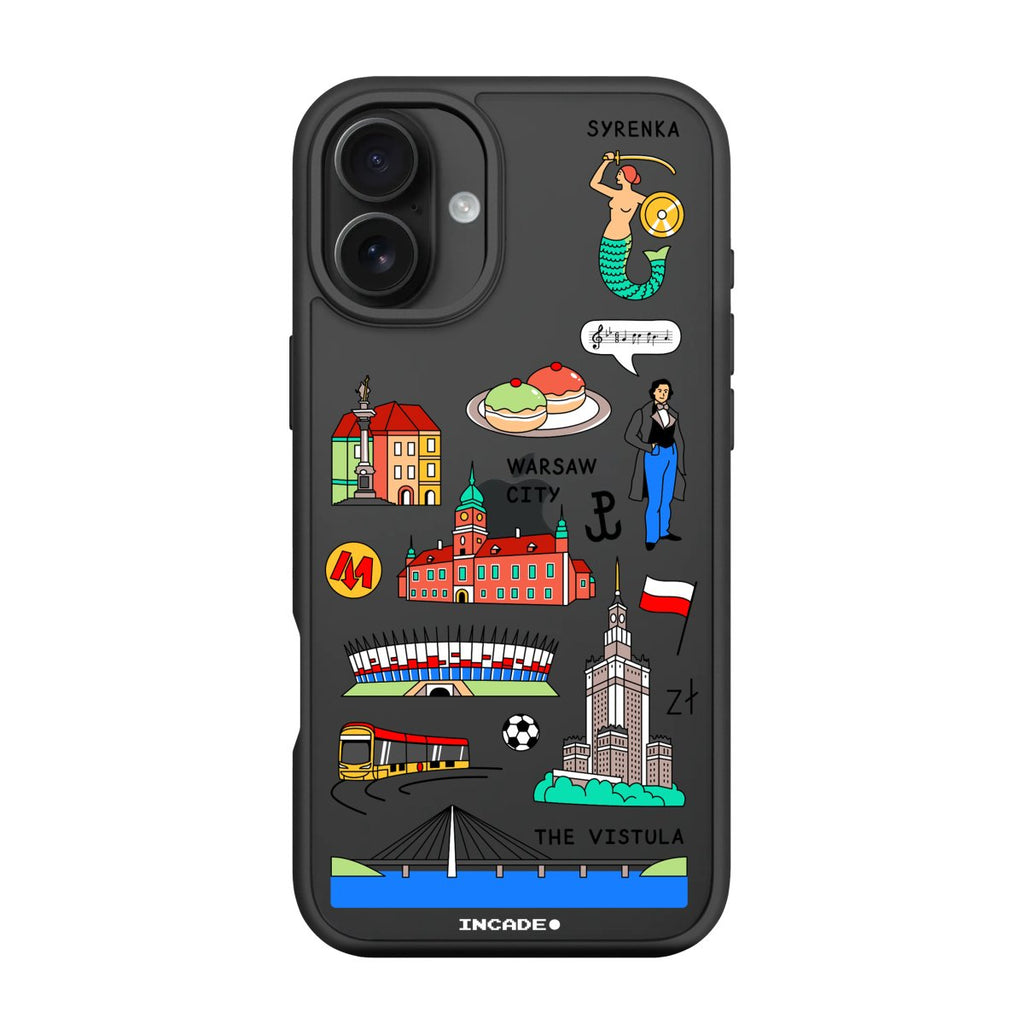 Чохол для iPhone 16 Plus WARSAW - INCADE