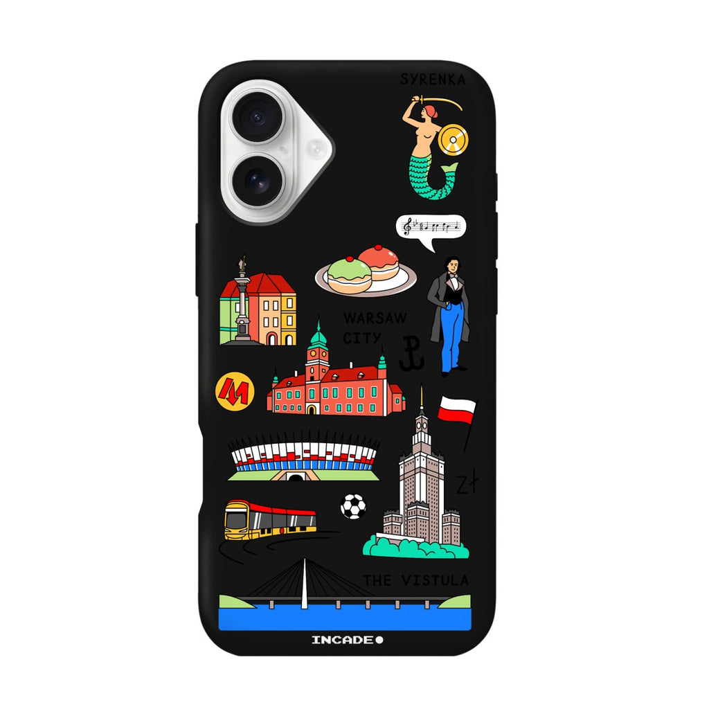 Чохол для iPhone 16 Plus WARSAW - INCADE