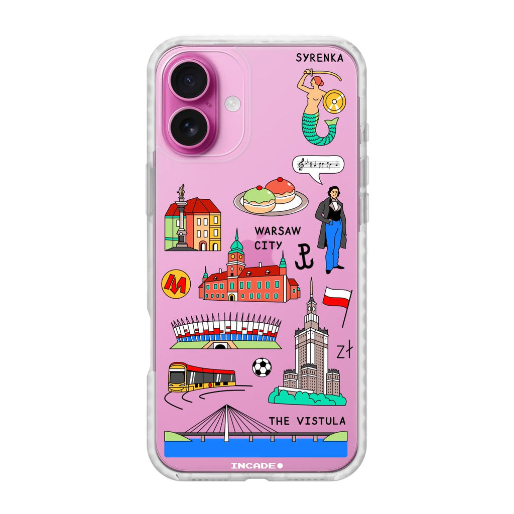 Чохол для iPhone 16 Plus WARSAW - INCADE