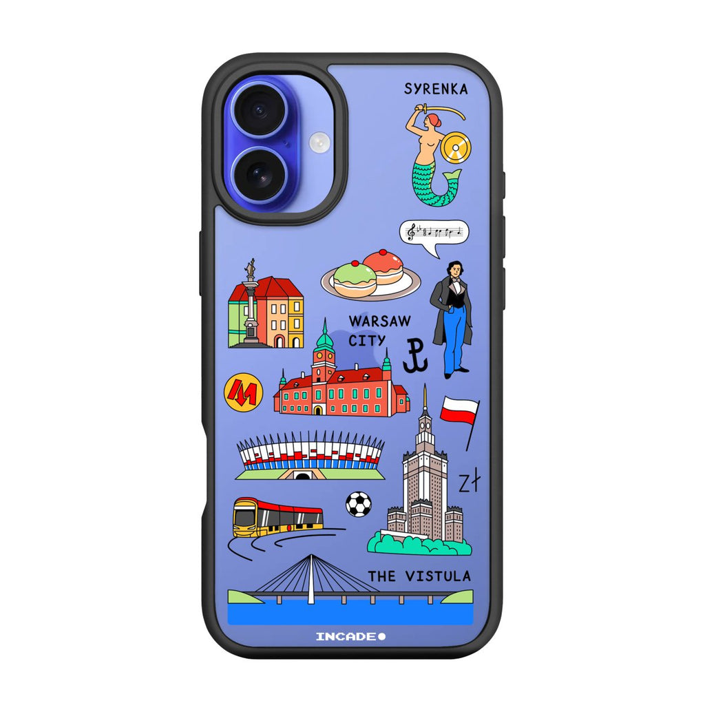 Чохол для iPhone 16 Plus WARSAW - INCADE