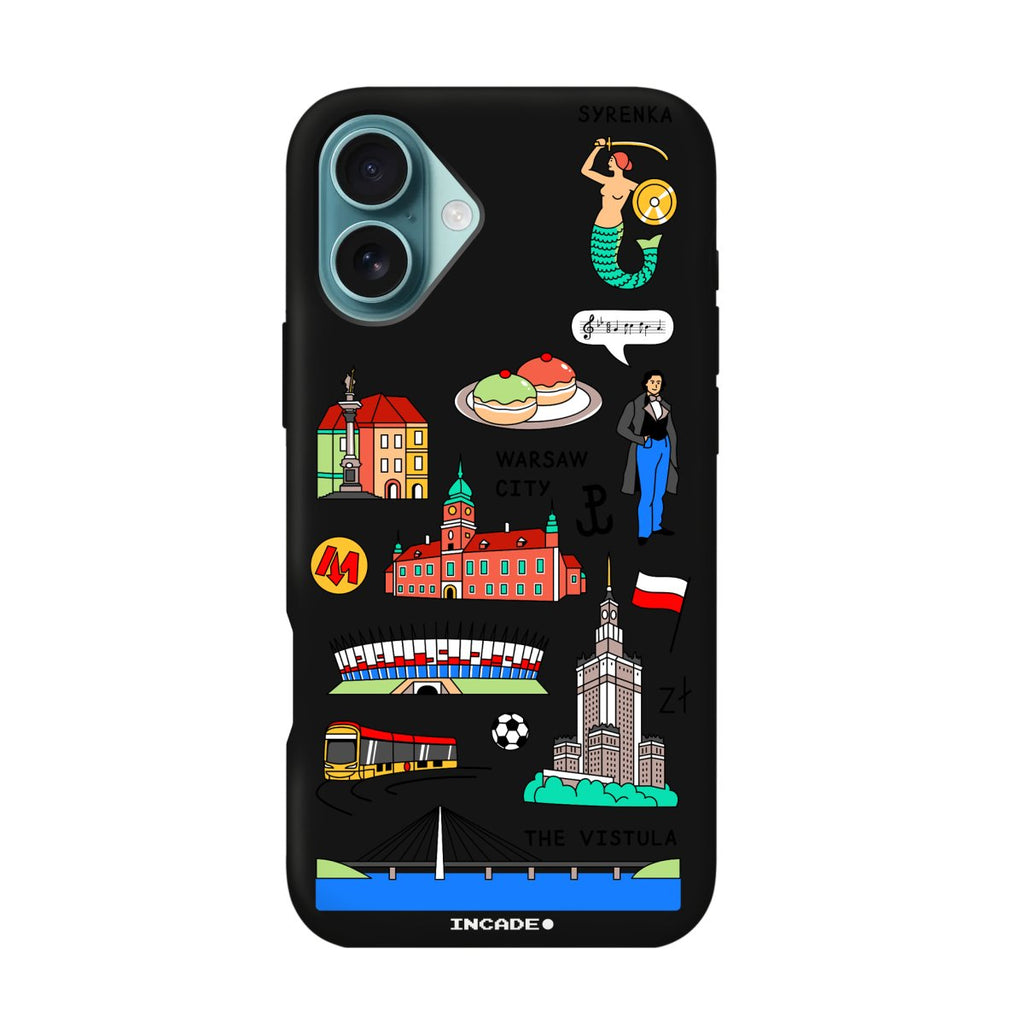 Чохол для iPhone 16 Plus WARSAW - INCADE
