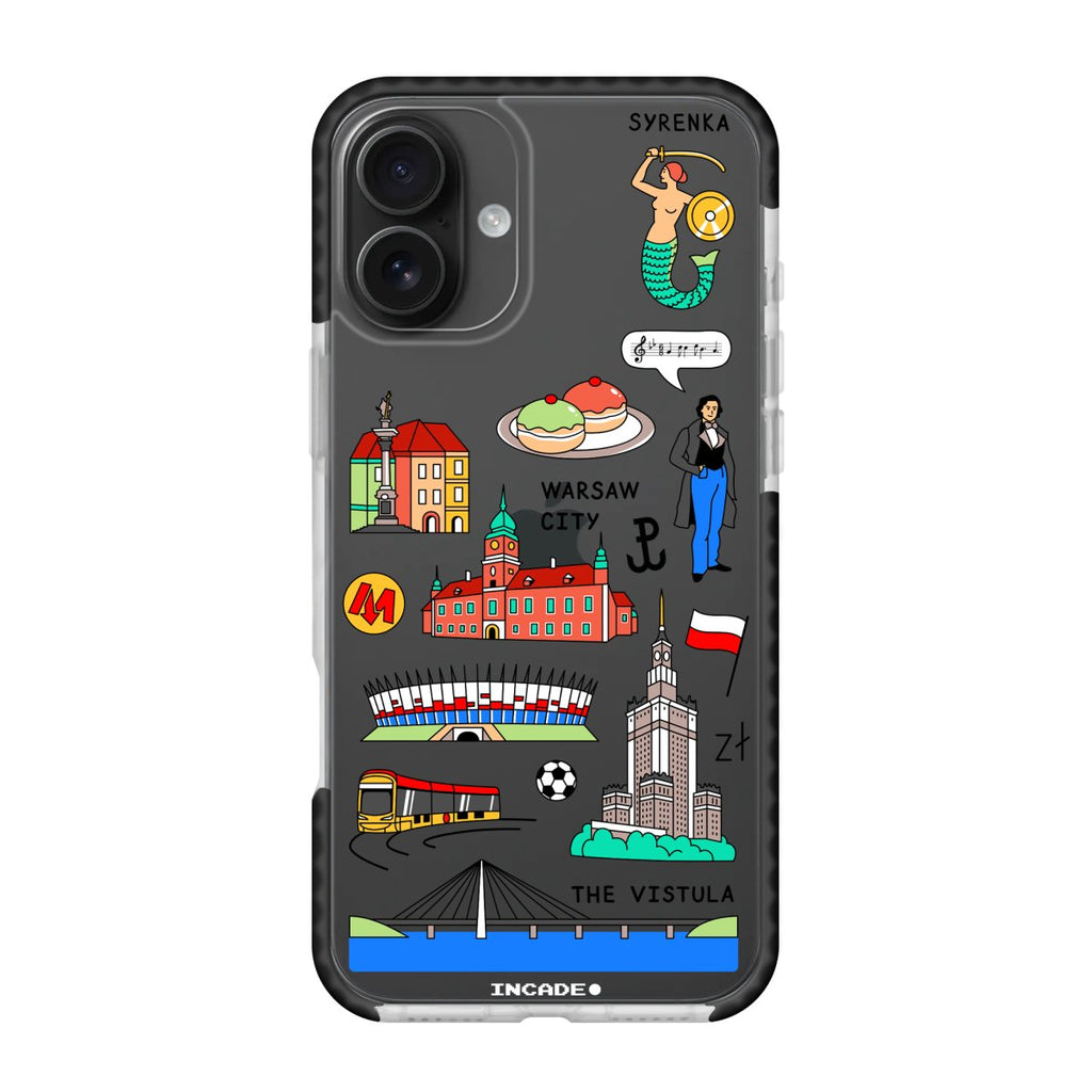 Чохол для iPhone 16 Plus WARSAW - INCADE