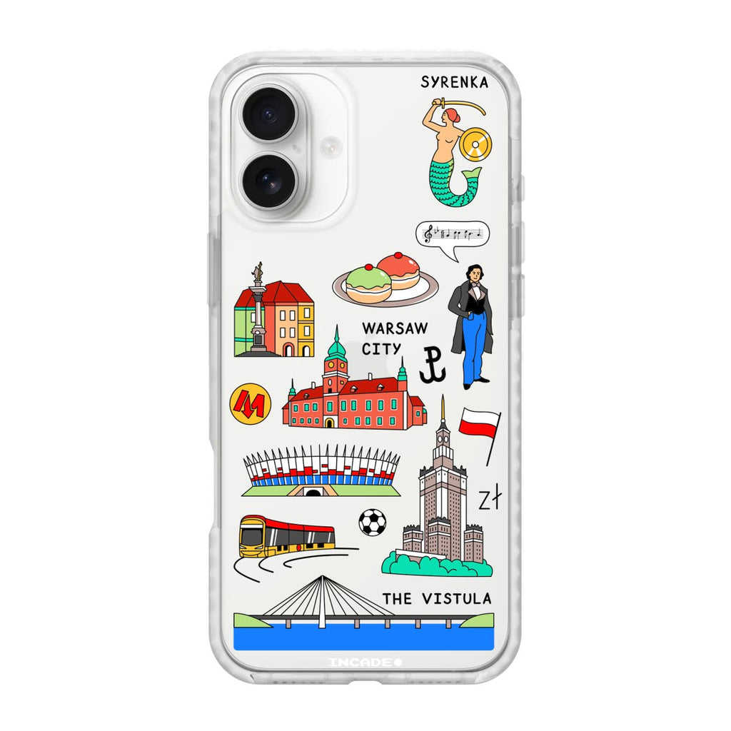 Чохол для iPhone 16 Plus WARSAW - INCADE