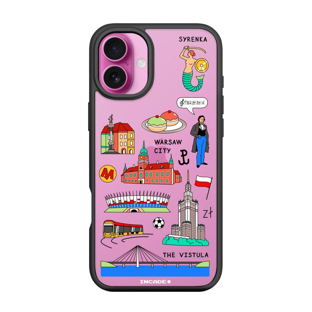 Чохол для iPhone 16 Plus WARSAW - INCADE