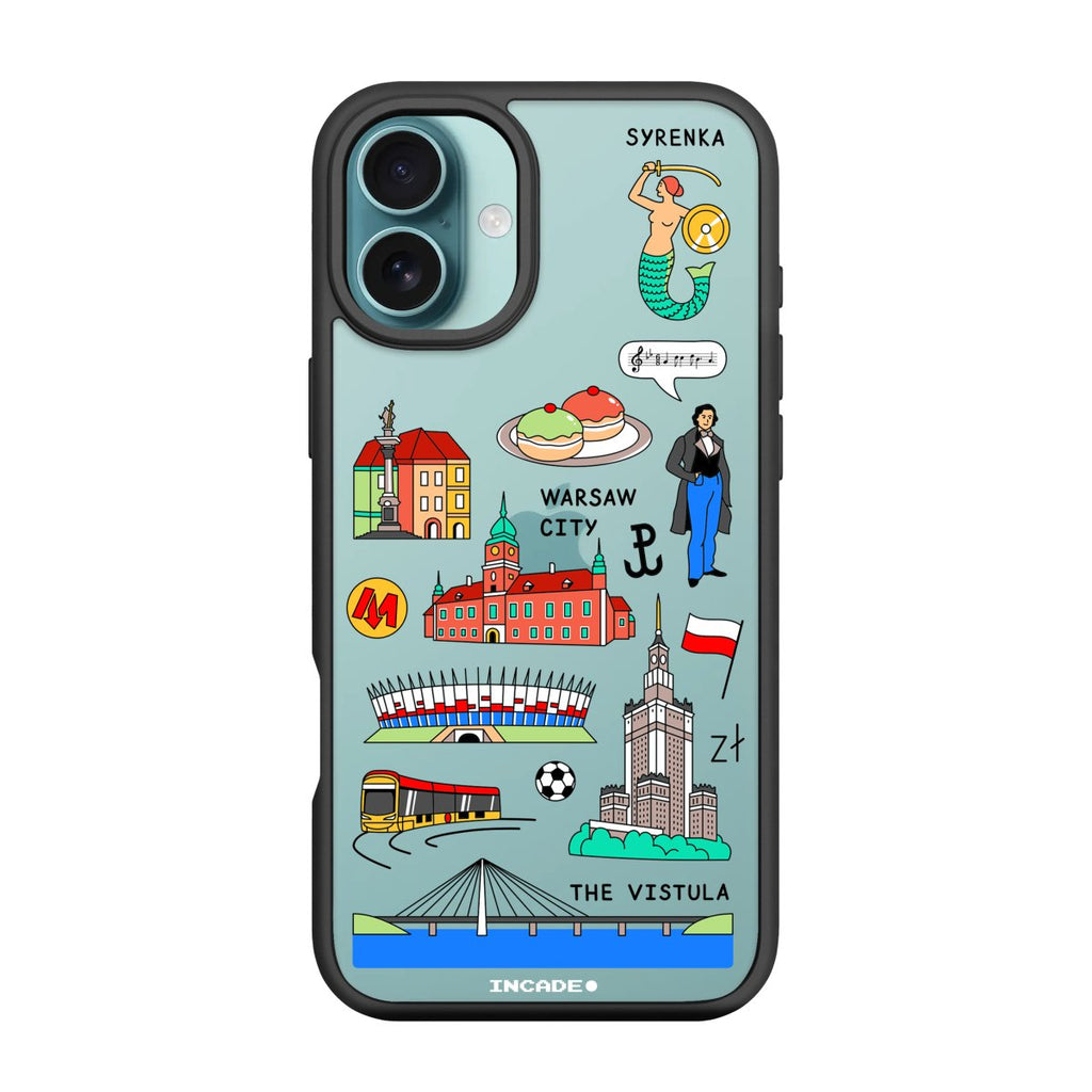 Чохол для iPhone 16 Plus WARSAW - INCADE