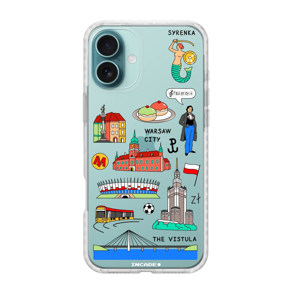 Чохол для iPhone 16 Plus WARSAW - INCADE