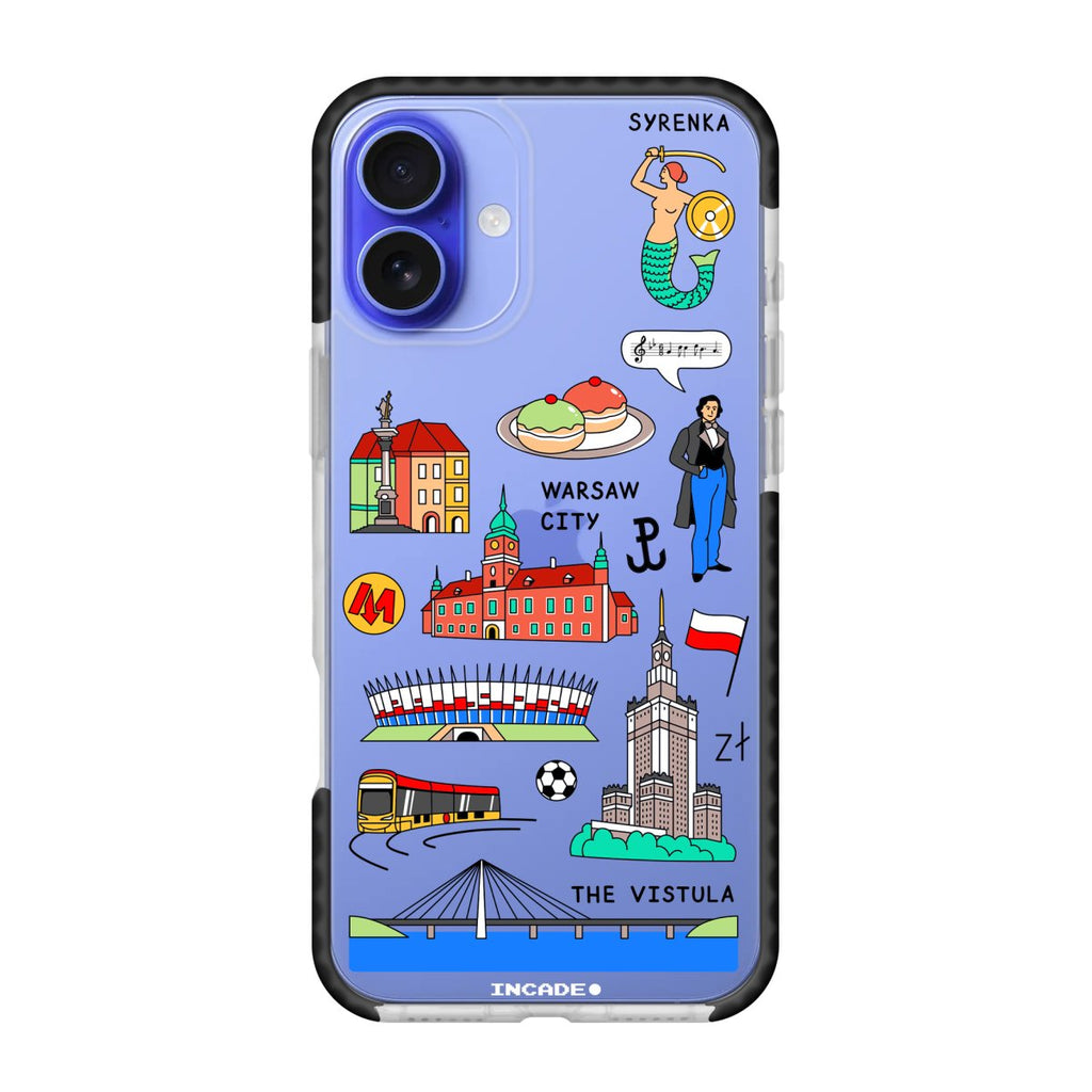 Чохол для iPhone 16 Plus WARSAW - INCADE