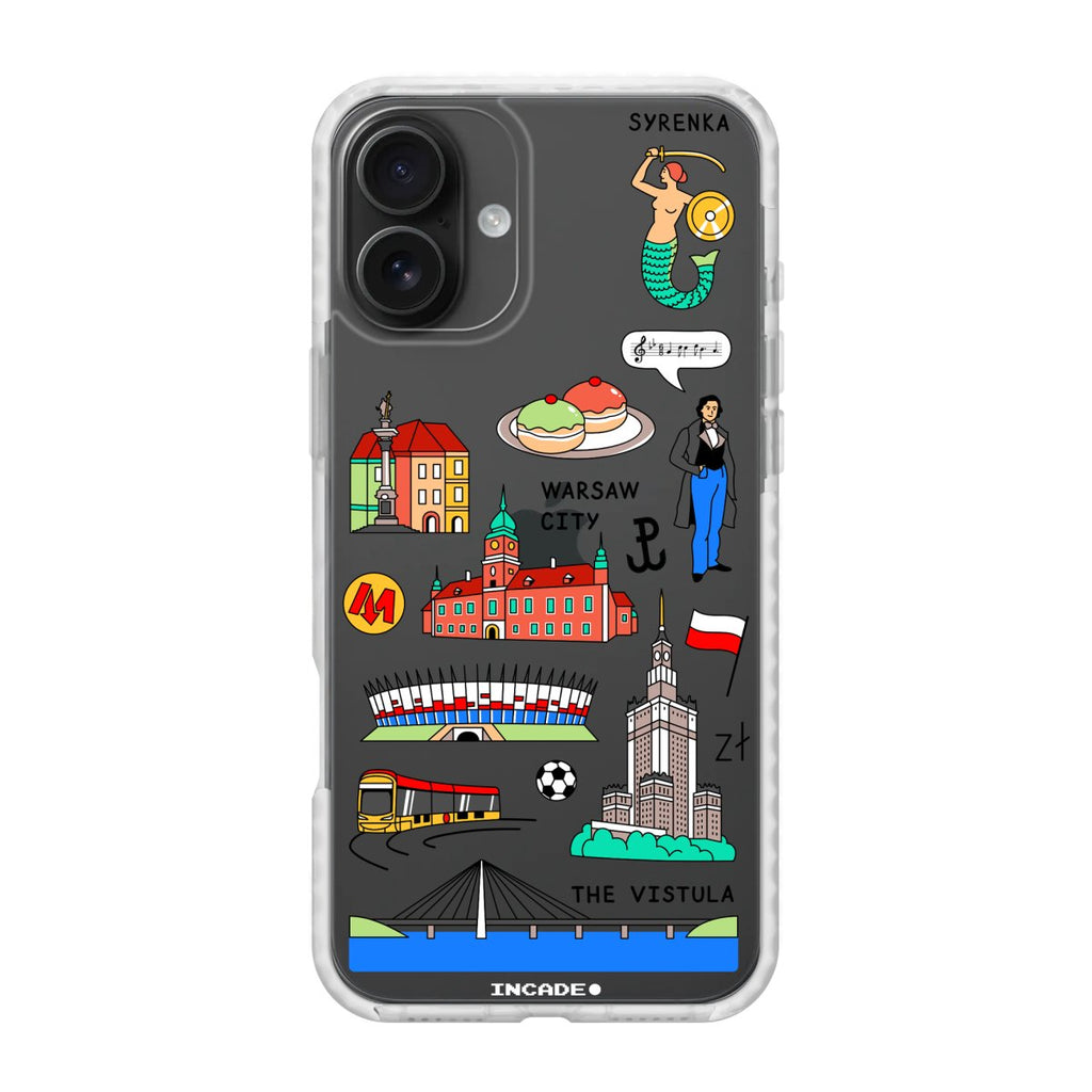 Чохол для iPhone 16 Plus WARSAW - INCADE