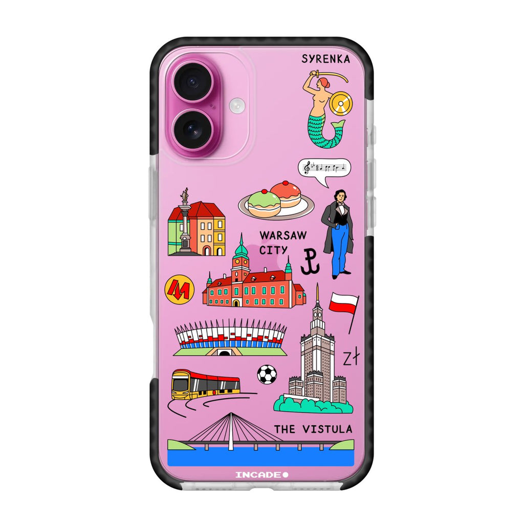 Чохол для iPhone 16 Plus WARSAW - INCADE