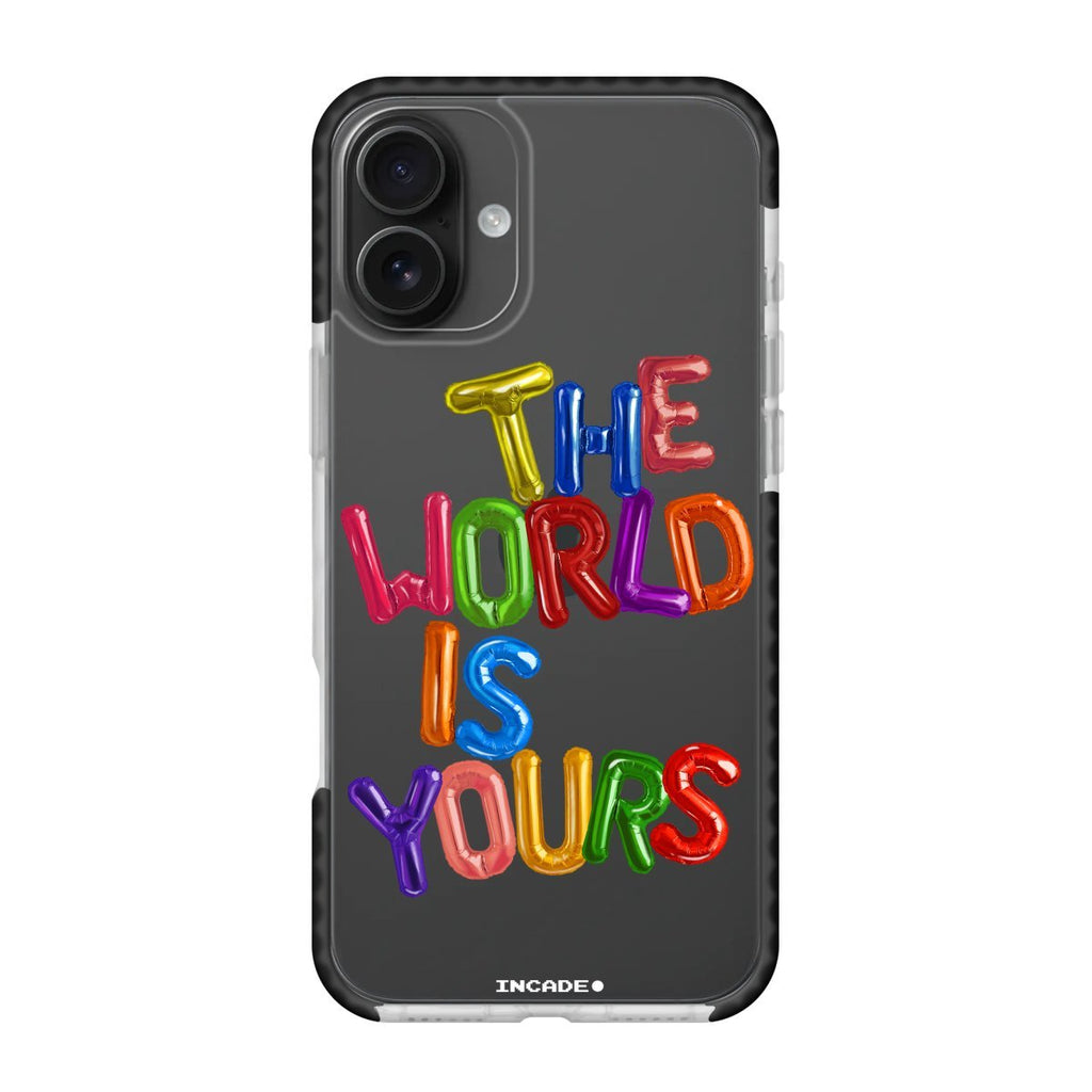 Чохол для iPhone 16 Plus world - INCADE