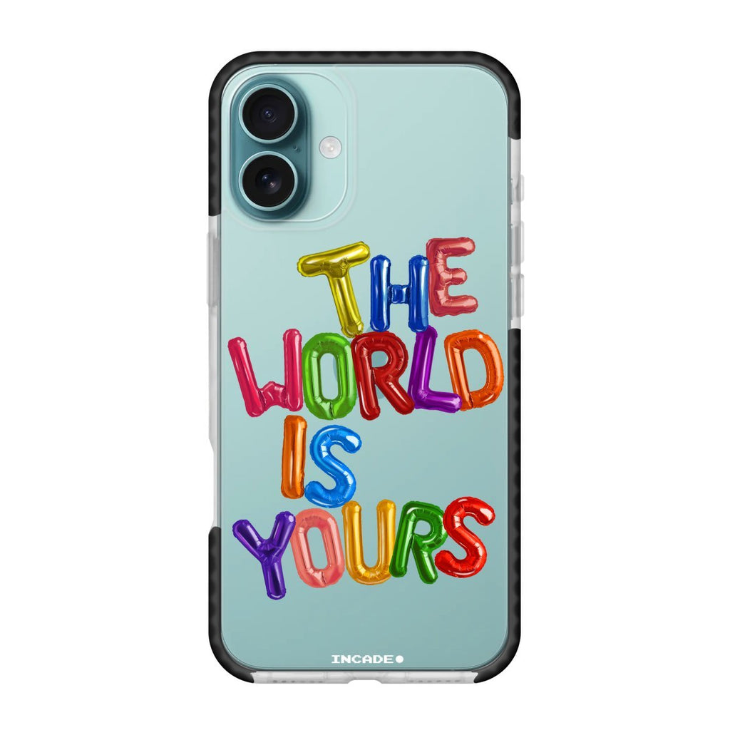 Чохол для iPhone 16 Plus world - INCADE