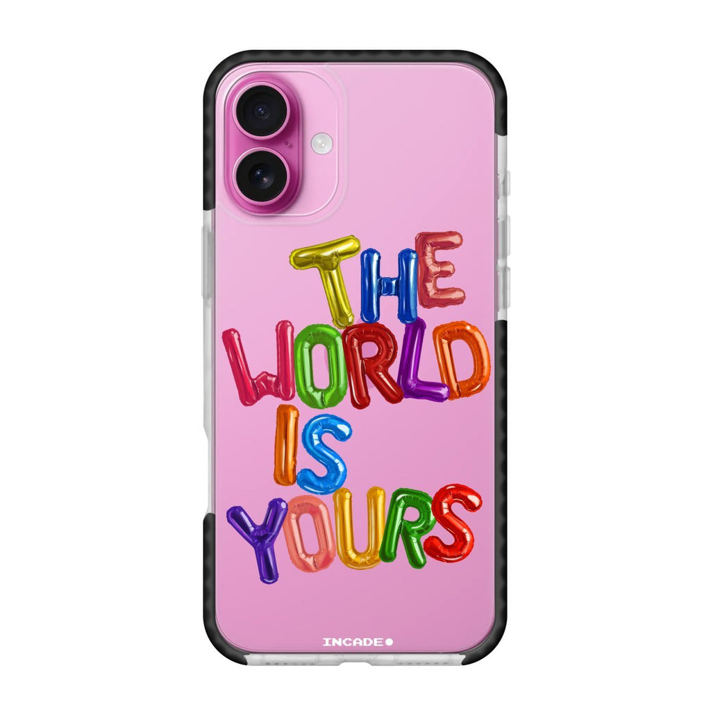Чохол для iPhone 16 Plus world - INCADE