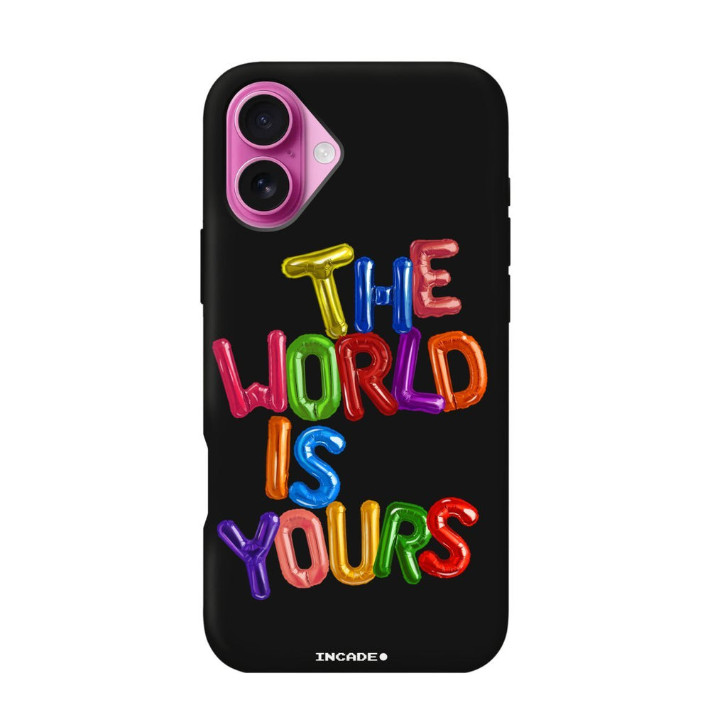Чохол для iPhone 16 Plus world - INCADE