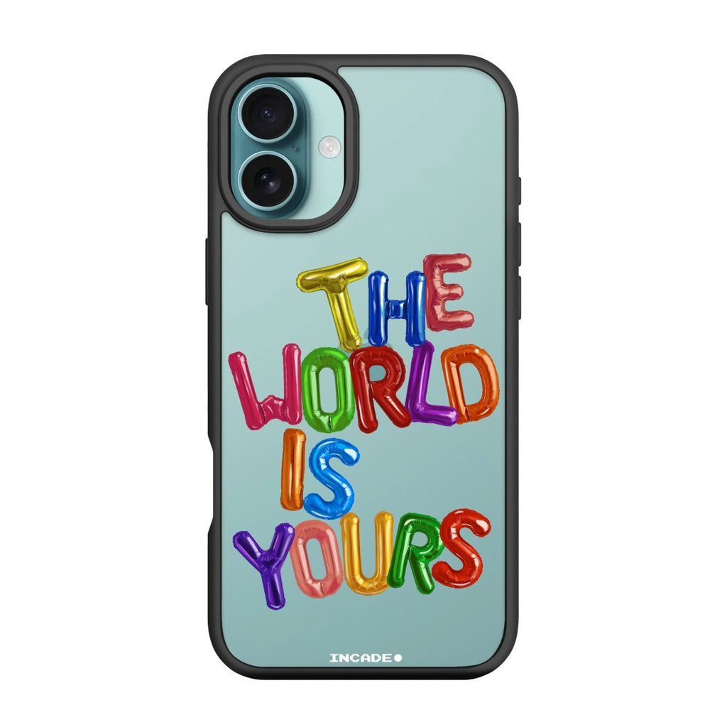 Чохол для iPhone 16 Plus world - INCADE