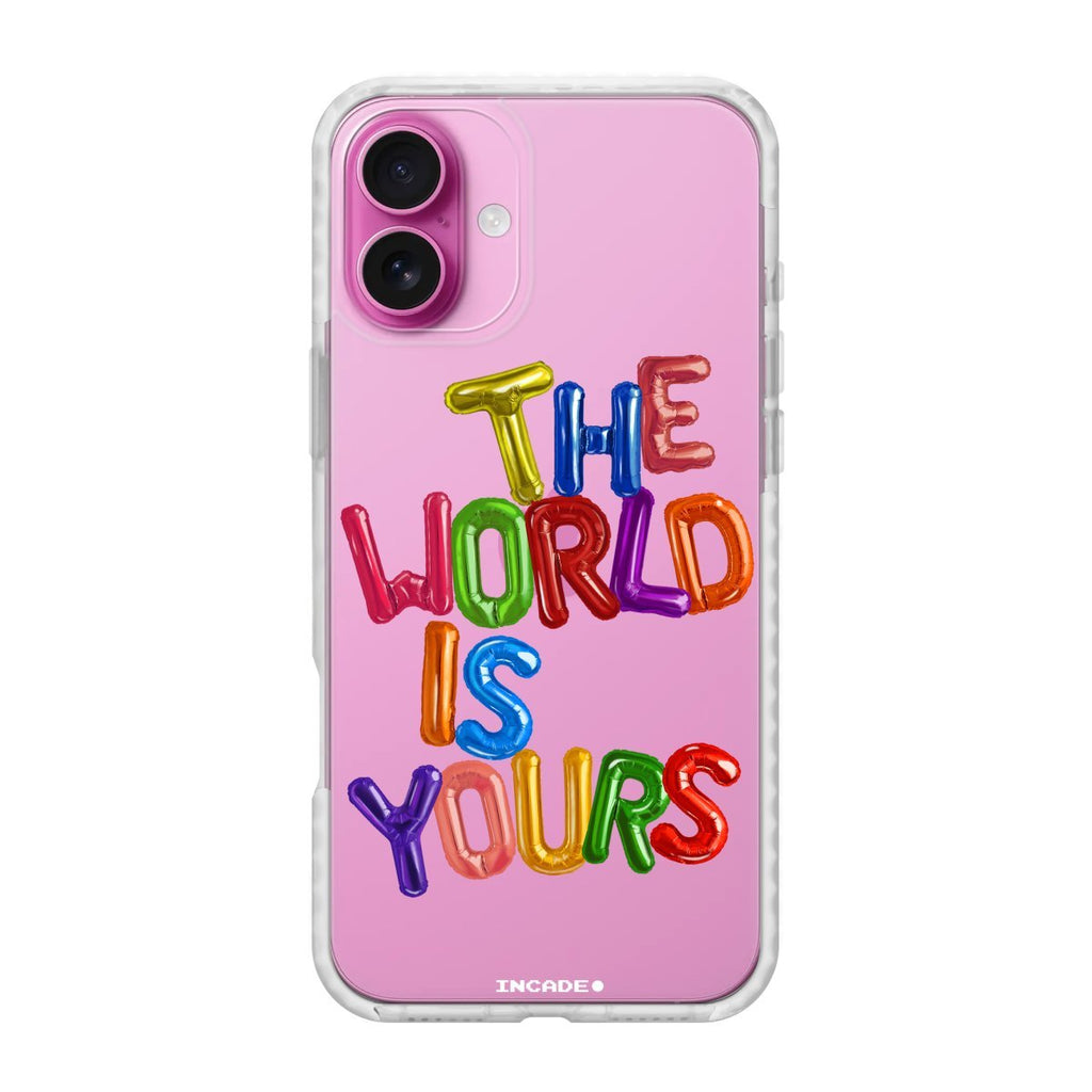 Чохол для iPhone 16 Plus world - INCADE