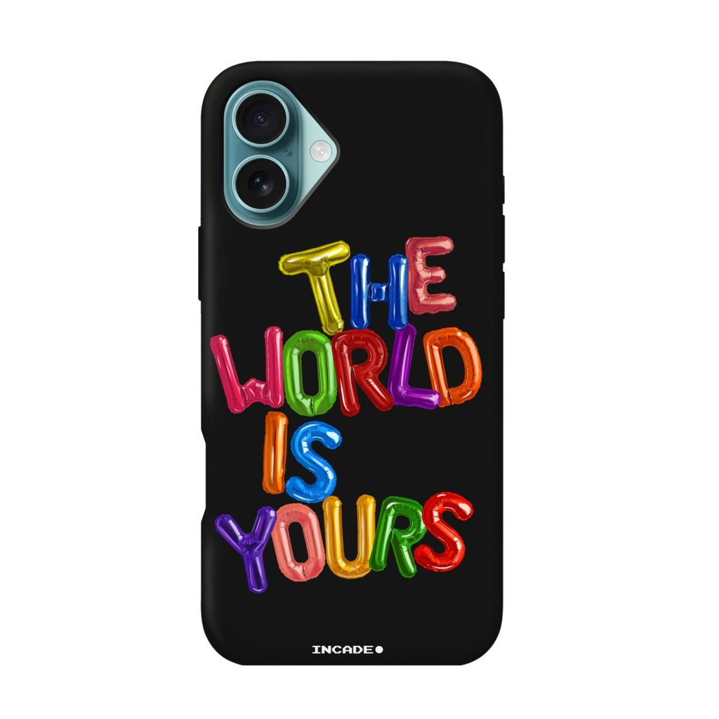 Чохол для iPhone 16 Plus world - INCADE