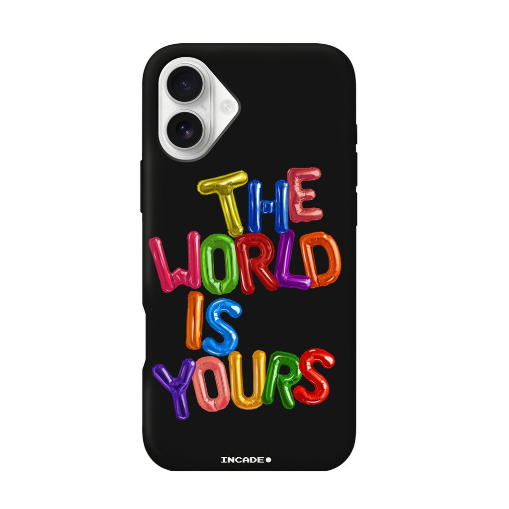 Чохол для iPhone 16 Plus world - INCADE