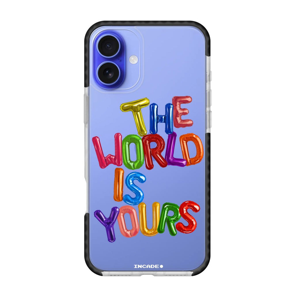 Чохол для iPhone 16 Plus world - INCADE