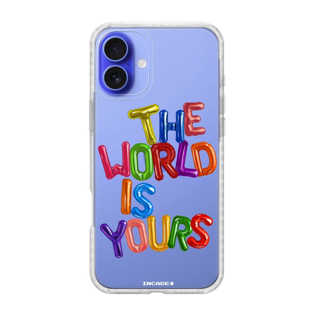 Чохол для iPhone 16 Plus world - INCADE