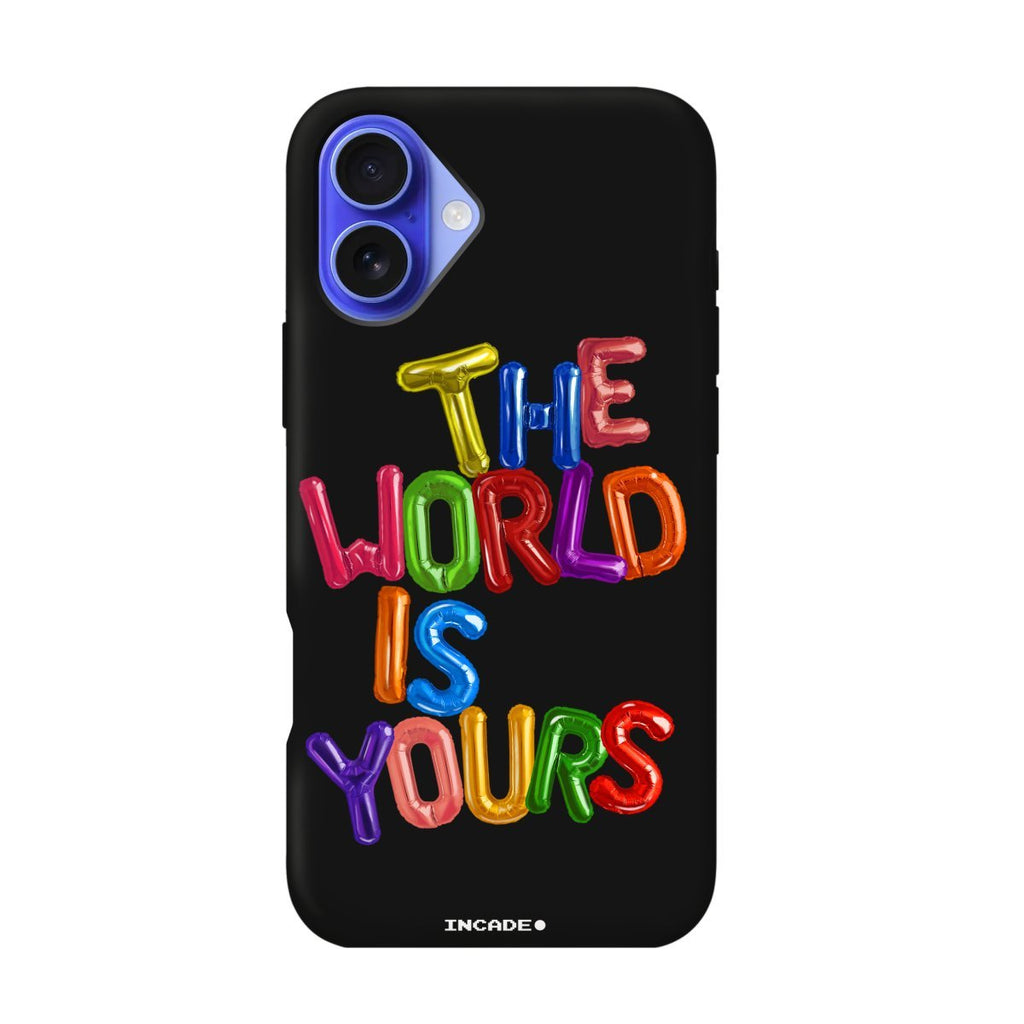 Чохол для iPhone 16 Plus world - INCADE