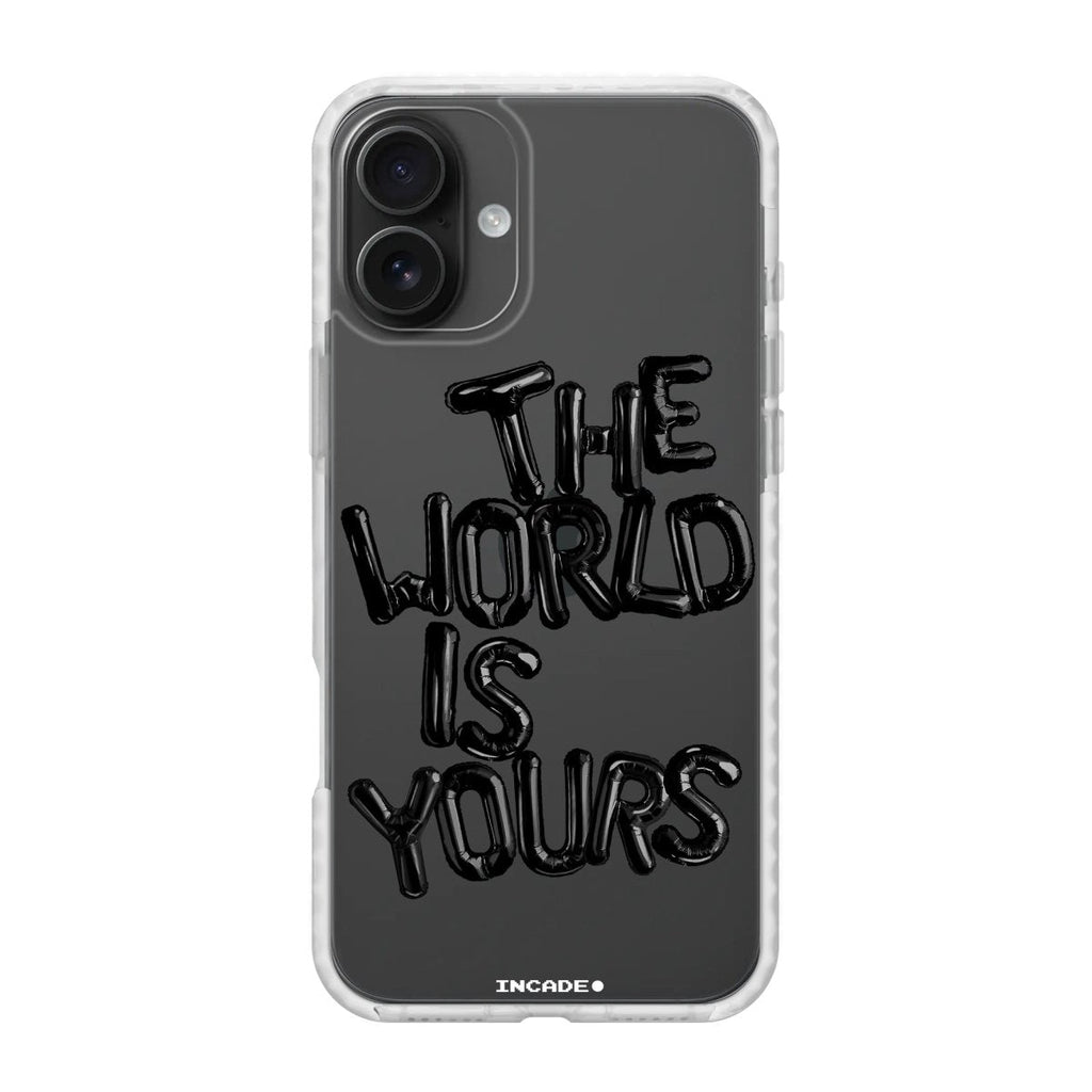 Чохол для iPhone 16 Plus world black - INCADE