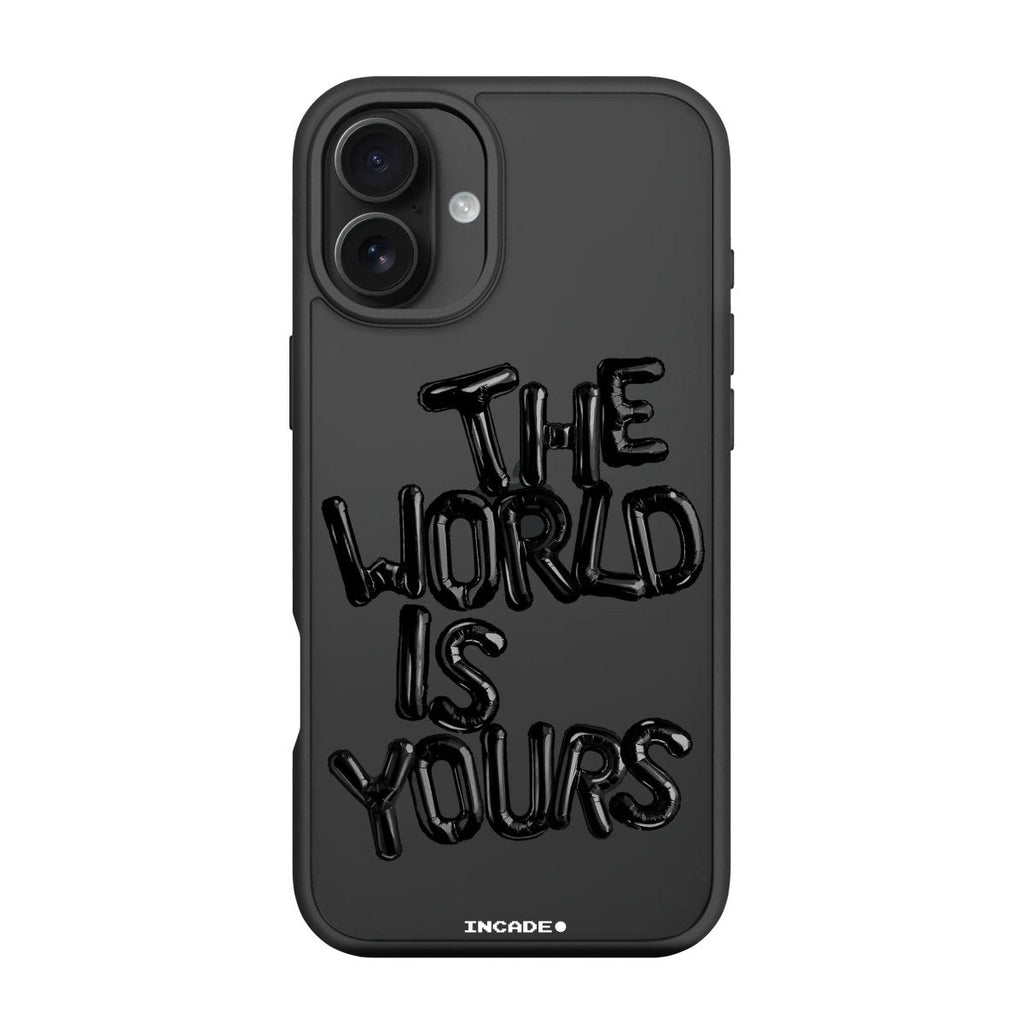 Чохол для iPhone 16 Plus world black - INCADE