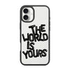 Чохол для iPhone 16 Plus з принтом world black