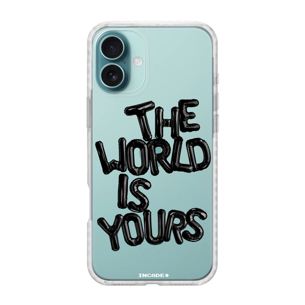 Чохол для iPhone 16 Plus world black - INCADE