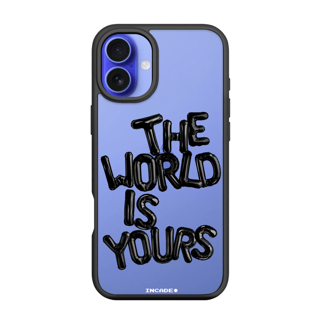 Чохол для iPhone 16 Plus world black - INCADE