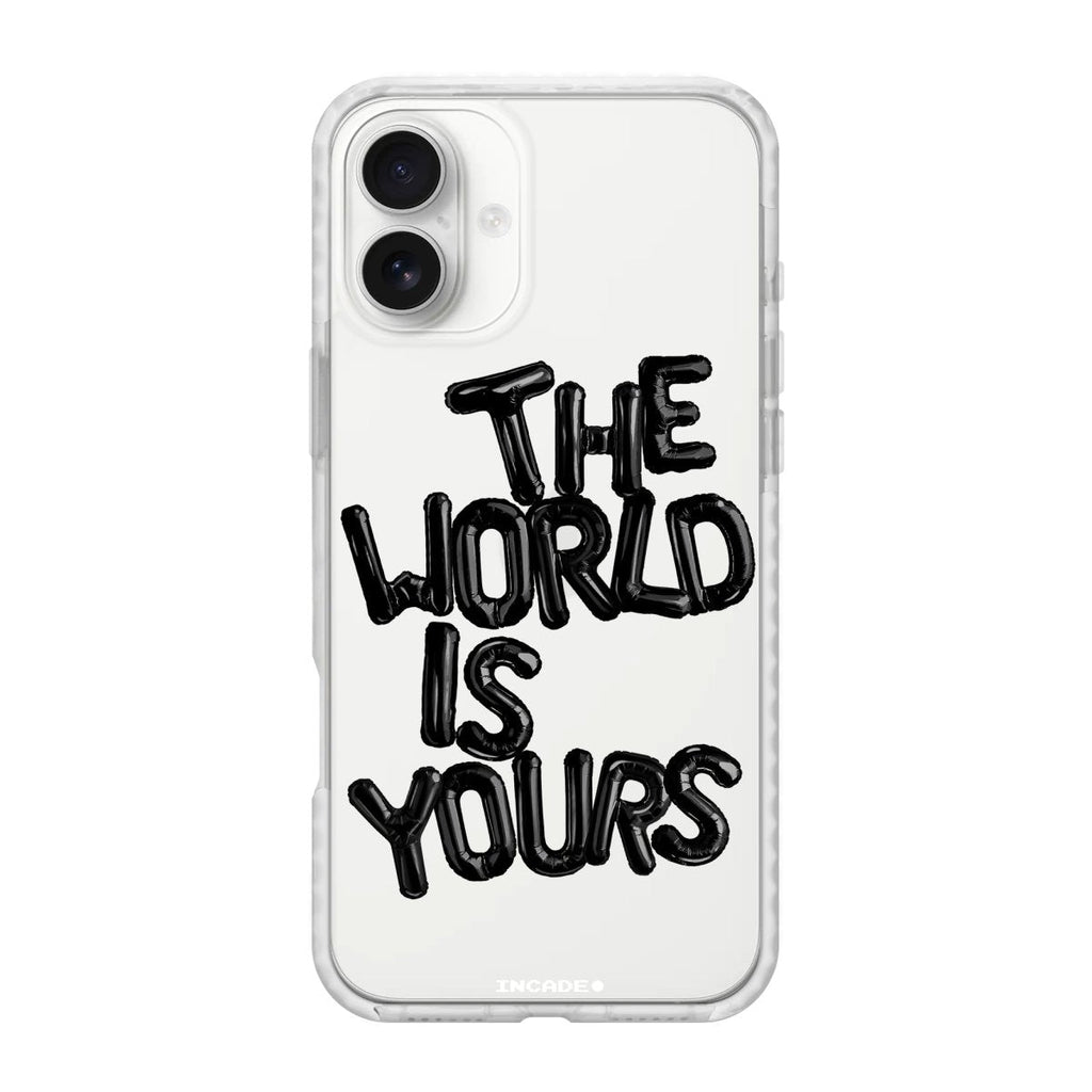 Чохол для iPhone 16 Plus world black - INCADE