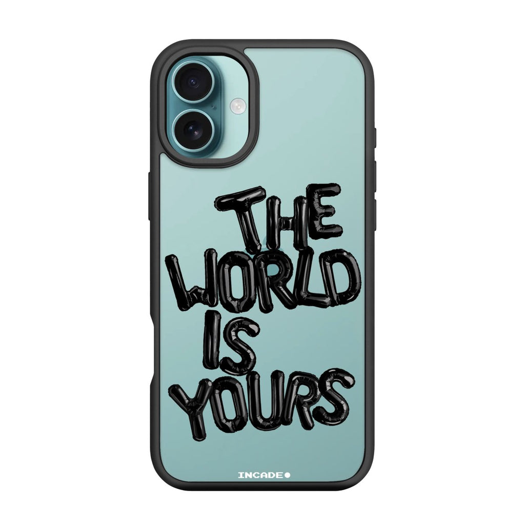 Чохол для iPhone 16 Plus world black - INCADE