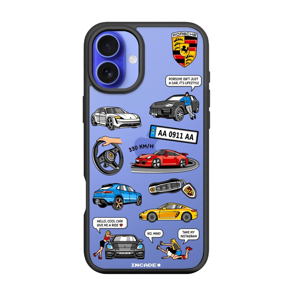 Чохол для iPhone 16 PORSCHE - INCADE