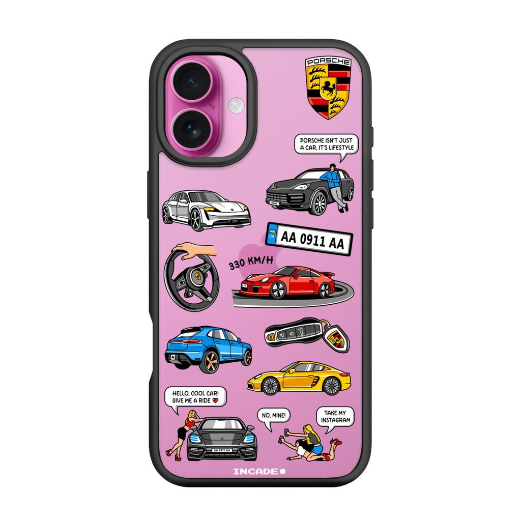 Чохол для iPhone 16 PORSCHE - INCADE