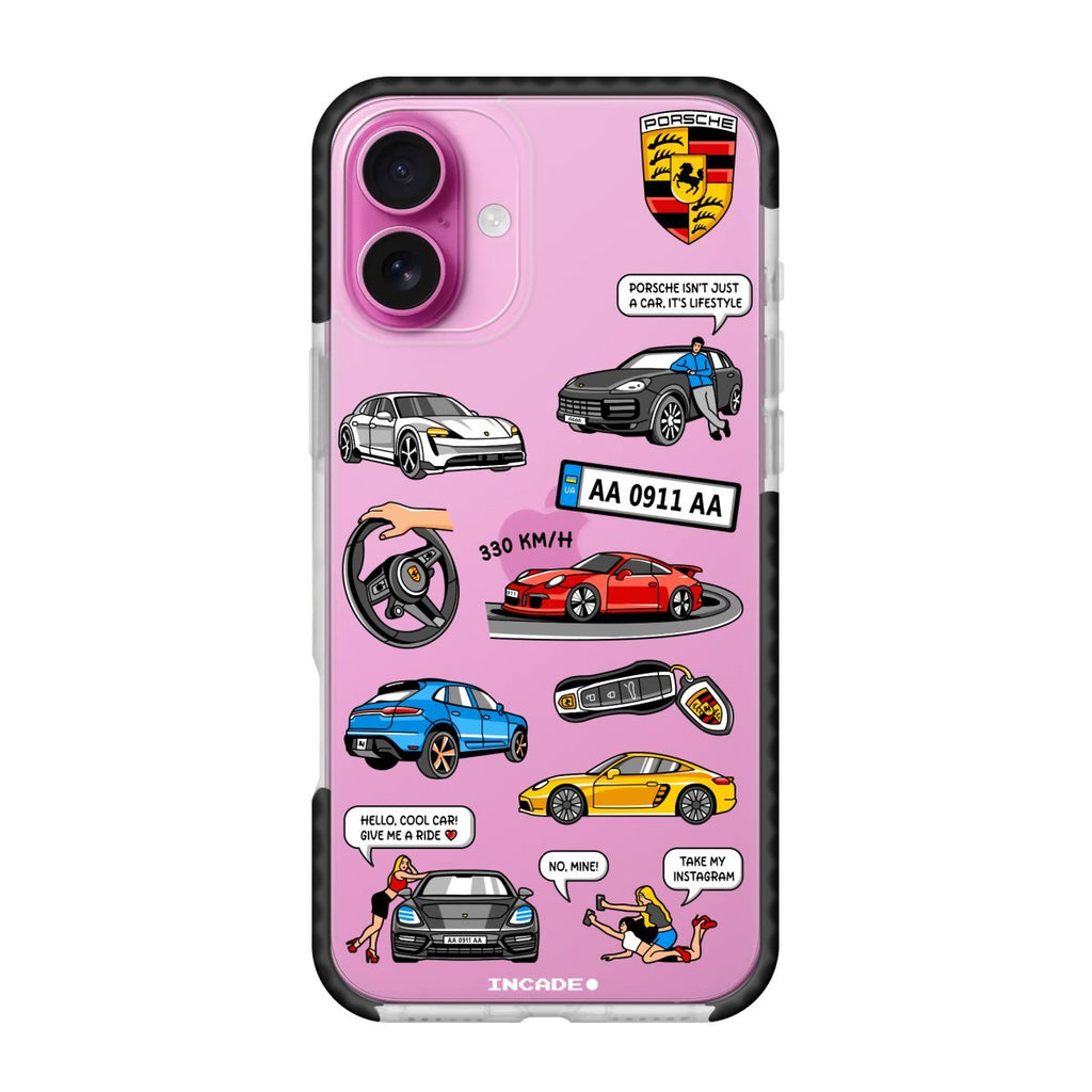 Чохол для iPhone 16 PORSCHE - INCADE